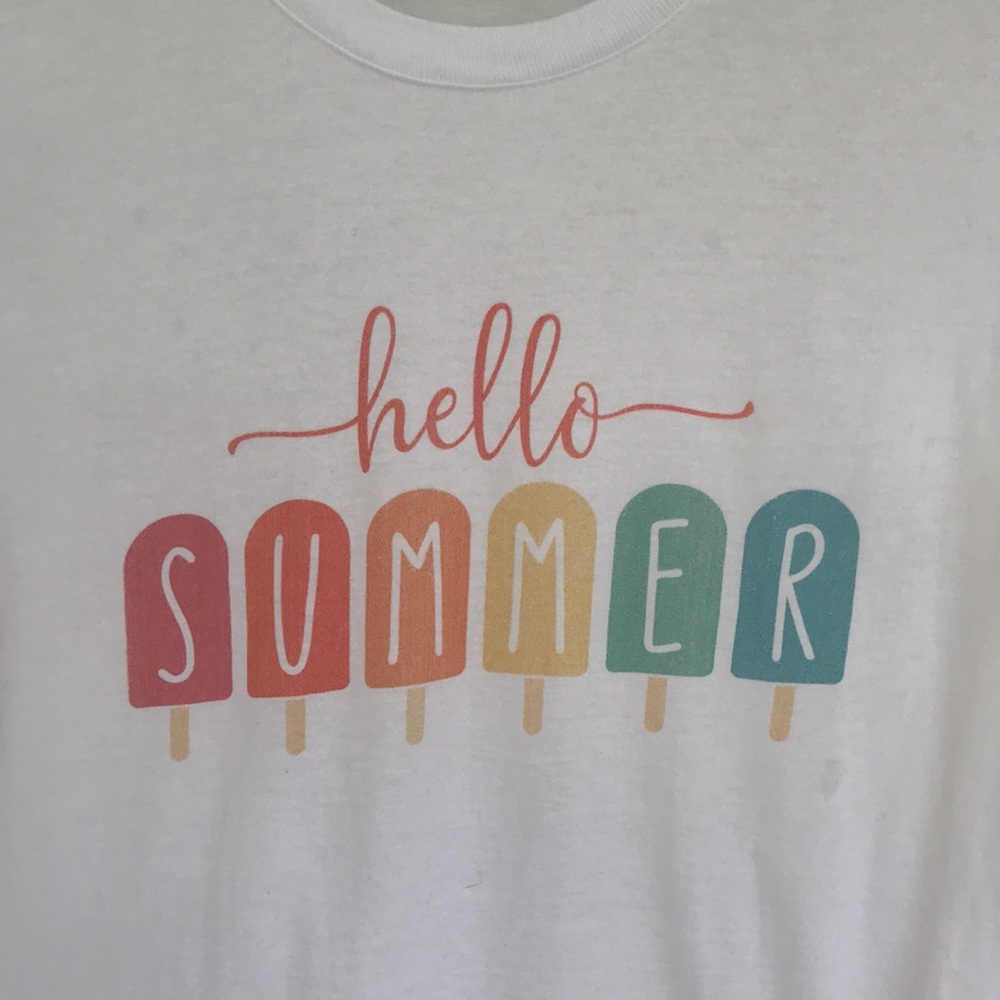 Hello Summer Tee - Picture 2 of 5